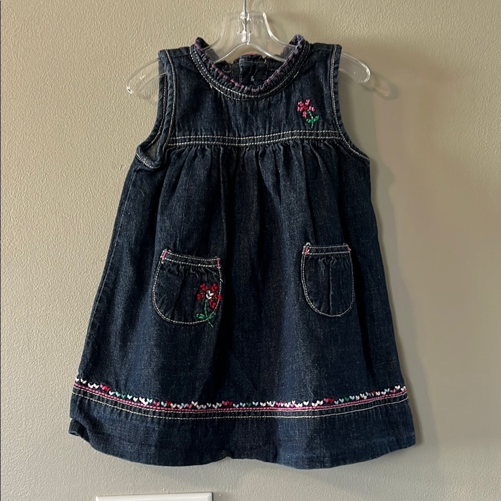 Gap Jean Sleeveless Sundress Casual